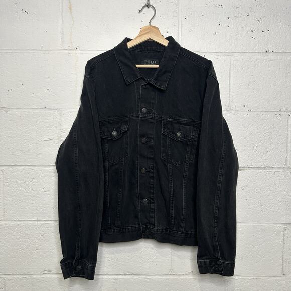 Polo Ralph Lauren Denim & Supply Jean Jacket “Black Camo” - Picture 2 of 7